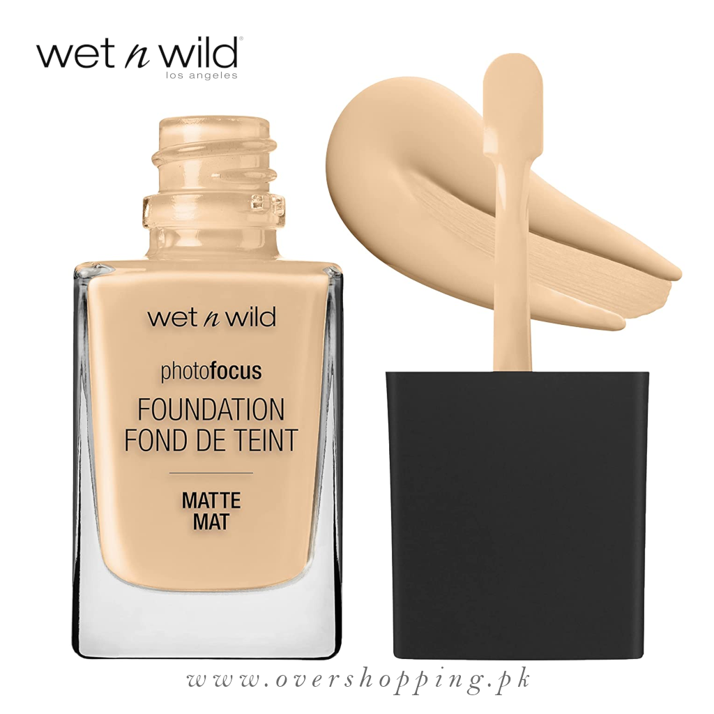 Perfect Coverage With Wet n Wild Photo Focus Matte Liquid Foundation - Soft Beige