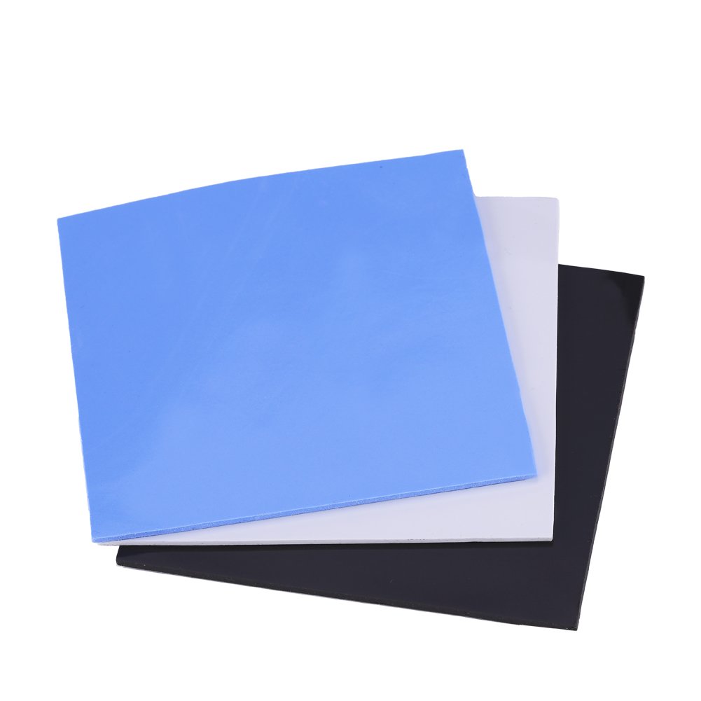2W/MK Thermal Pad, 100x100x2.0mm Insulated Heat Resistant Silica Gel Thermal Pads Fit for Laptop Coo