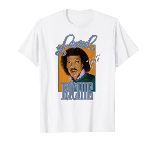 Lionel Richie - Throwback T-Shirt, White, XL
