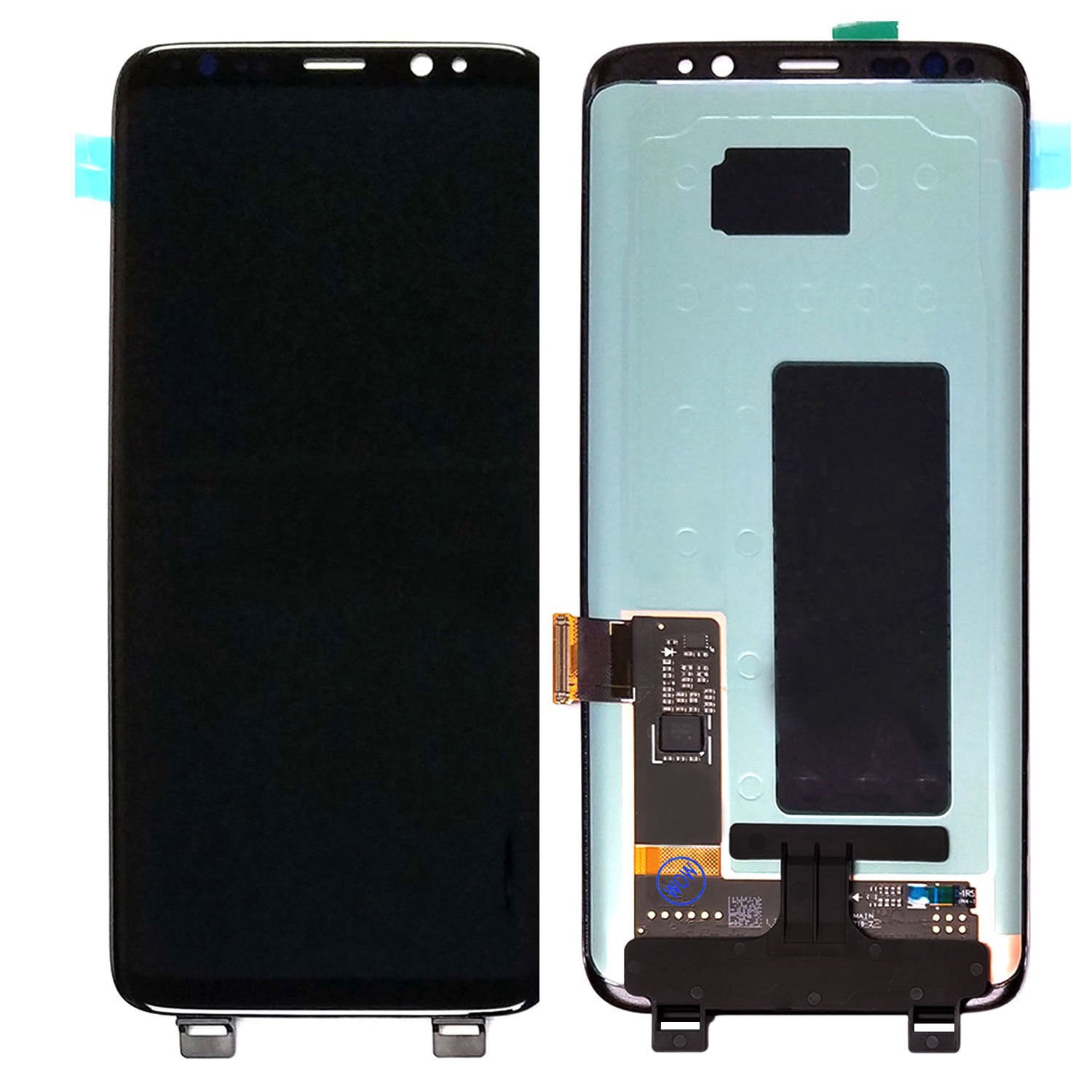 Mr Repair Parts Premium Galaxy S8 Black AMOLED 3D 