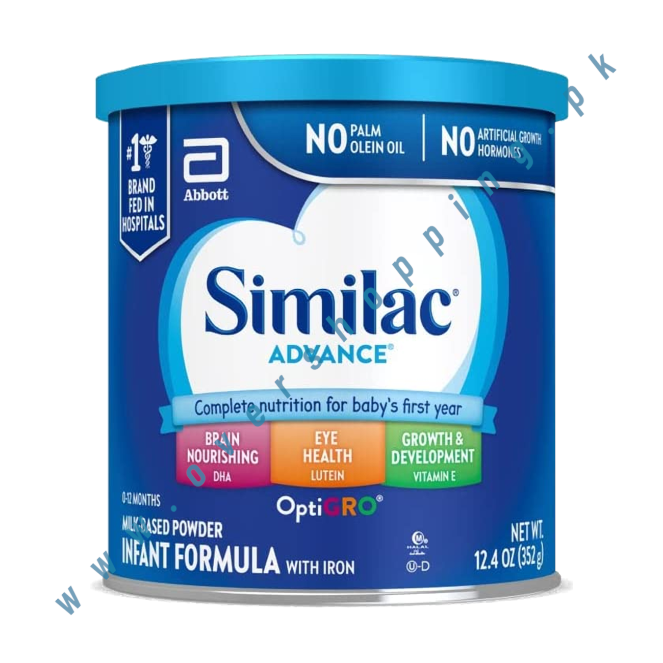 Similac Advance Infant Formula with Iron, Baby Formula Powder 12.4oz (352g)