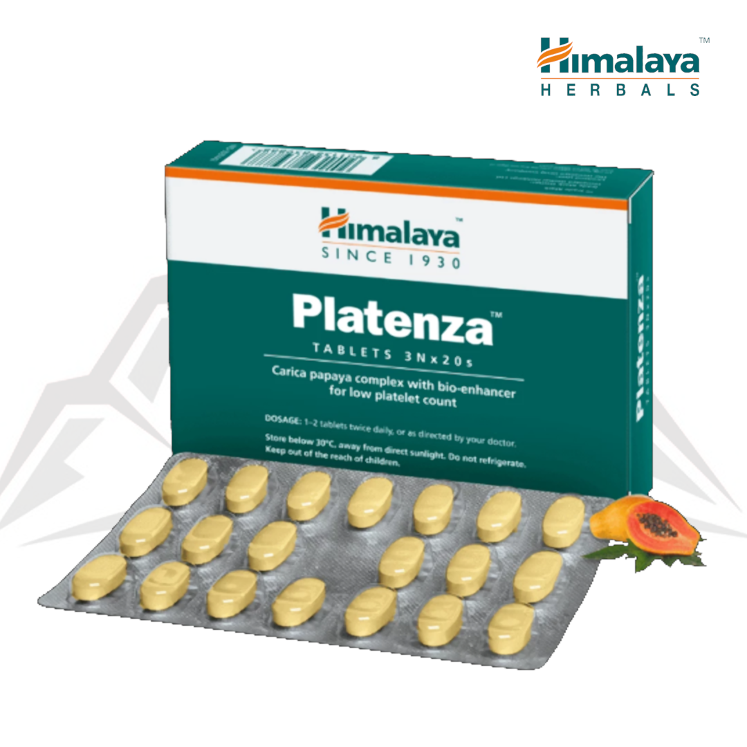 Himalaya platenza tablets 3x20  - (60 Tablets)