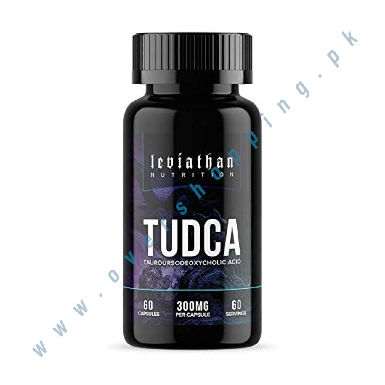 Leviathan Nutrition TUDCA Bile Salts 300mg Capsules - Support Healthy Liver and Kidney Function - 60 Ct