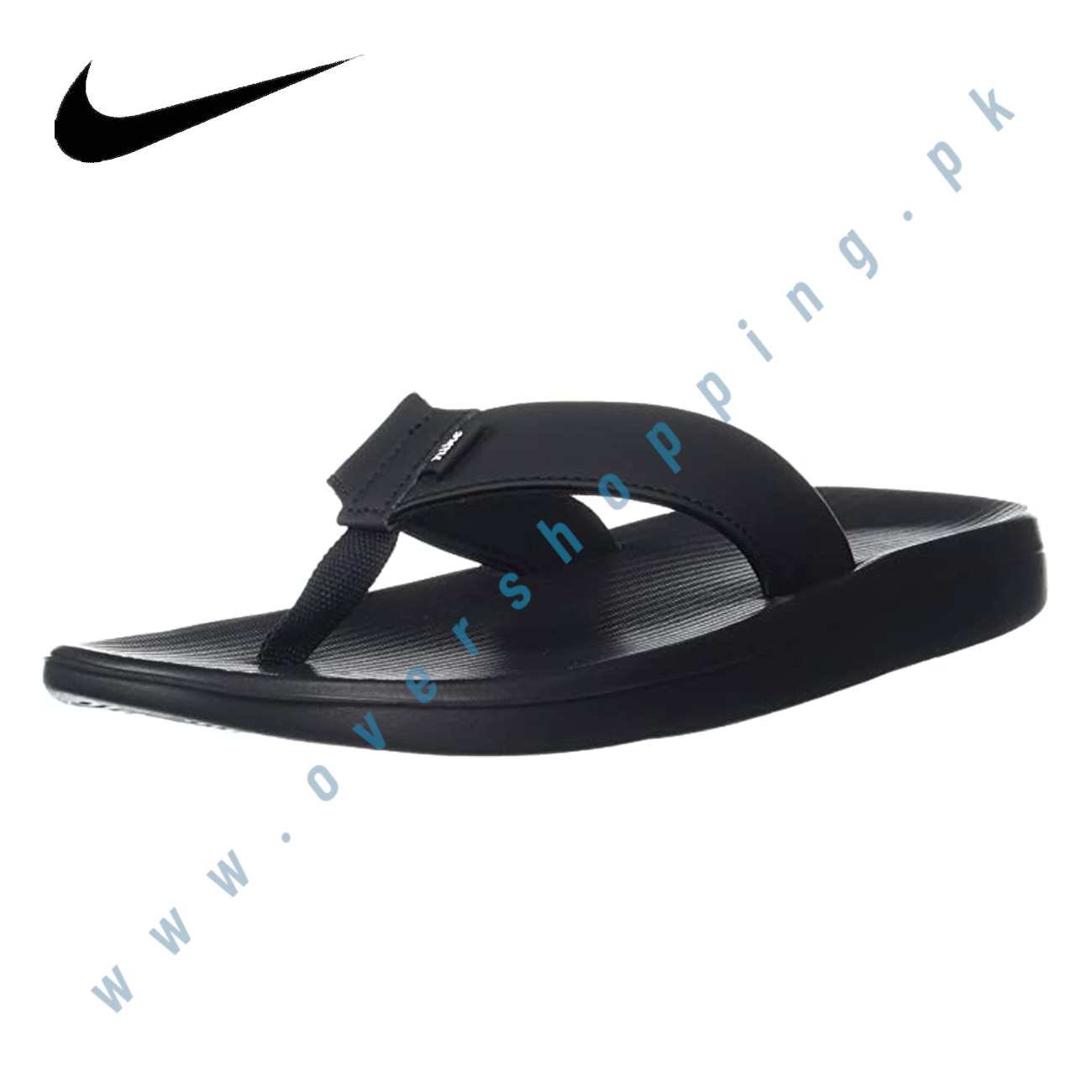 Military-Inspired Style: Nike Men's Mules, Black Flip Flop Sandal