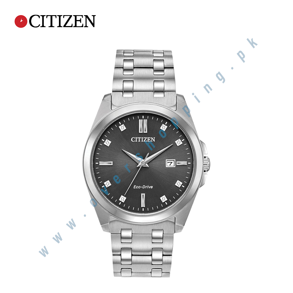 Citizen Eco-Drive Corso Quartz Mens Watch, Stainless Steel, Classic - BM7100-59H
