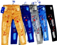 Boys Fashion Jeans 4 to 14 Years Age Kids, Children's - 5 Colors
