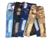 Kids Fashion Jeans Pants - 2 to 10 Years Age - 4 Colors
