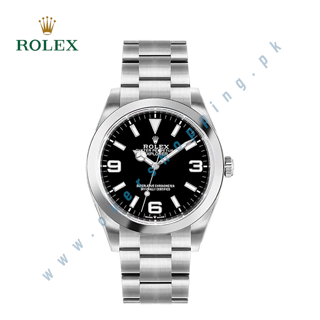 Rolex Explorer Automatic Chronometer Black Dial Men's Watch 124270BKASO
