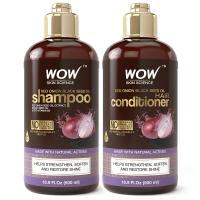 WOW Red Onion Black Seed Oil Shampoo & Conditioner Kit Increa