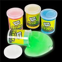 Glow In The Dark Slime 12 Pack Assorted Neon Color