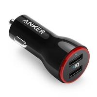 Car Charger, Anker 24W Dual USB Car Charger Adapte…