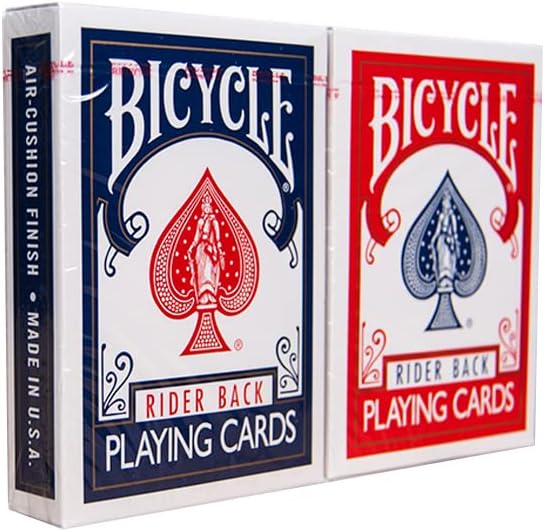 Bicycle Standard Rider Back Playing Cards, 2 Decks of Playing Car