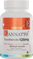Tocotrienols Supplements with Deltagold Vitamin E - Immune Health Boost, 125mg - 30 SoftGels