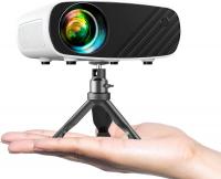 ELEPHAS Mini Portable Projector BL128 for iPhone, 2022 Upgraded, Compatible with Android/iOS/Windows/TV Stick/HDMI/USB