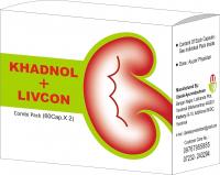 Khadnol+Livcon Capsule, Combi Pack - 60 