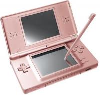 Nintendo DS Lite Games, Console Spin Bundle - Metallic Rose