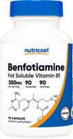 Nutricost Benfotiamine 300mg - Advanced Nerve Health Support, 90 Capsules