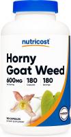 Nutricost Horny Goat Weed Extract 600mg (Epimedium) - 180 Capsule