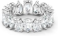 SWAROVSKI Women's Vittore Crystal Ring Collection 