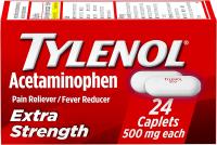 Tylenol Extra Strength Caplets with 500 mg Acetaminophen, Pain Re