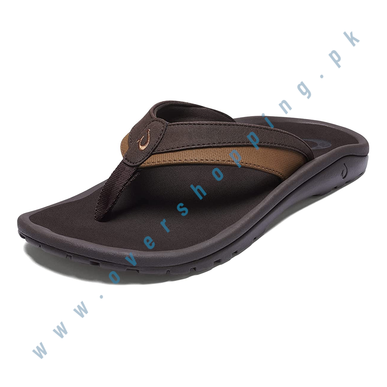 OLUKAI Men's Ohana Koa Beach Sandals - Quick-Dry & Lightweight Comfort Fit