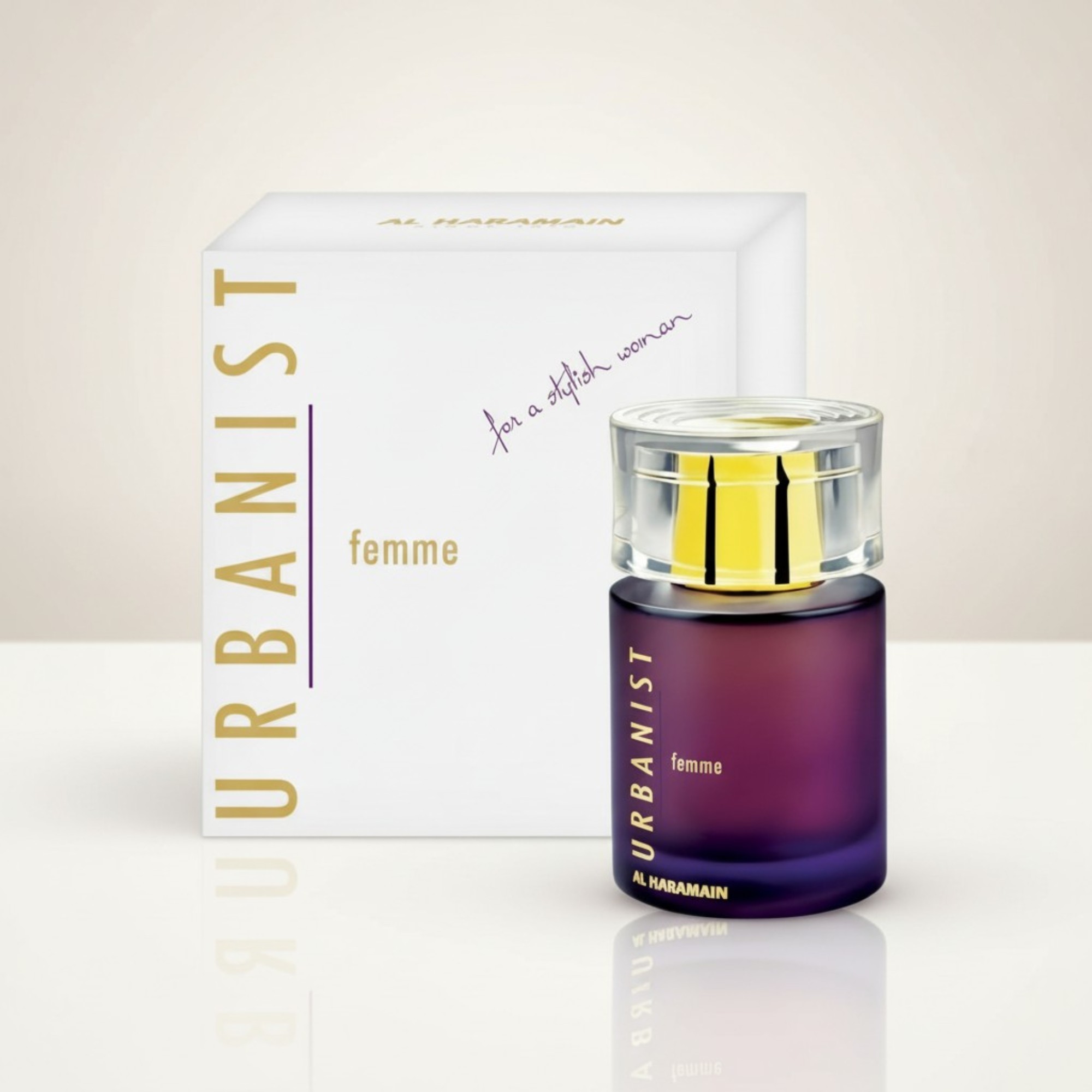 Al Haramain Urbanist Femme Eau de Parfum Spray – Premium Imported Fragrance for Stylish Women (100ml)