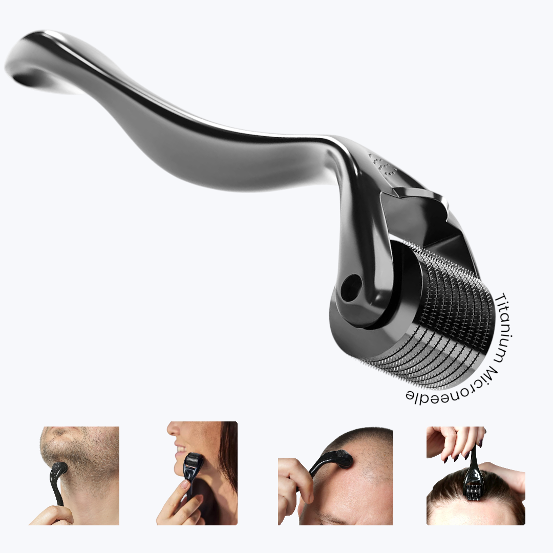 ROSELYNBOUTIQUE Derma Roller - Hair & Beard Growth 540 Titanium Needles Amazon Pakistan Import