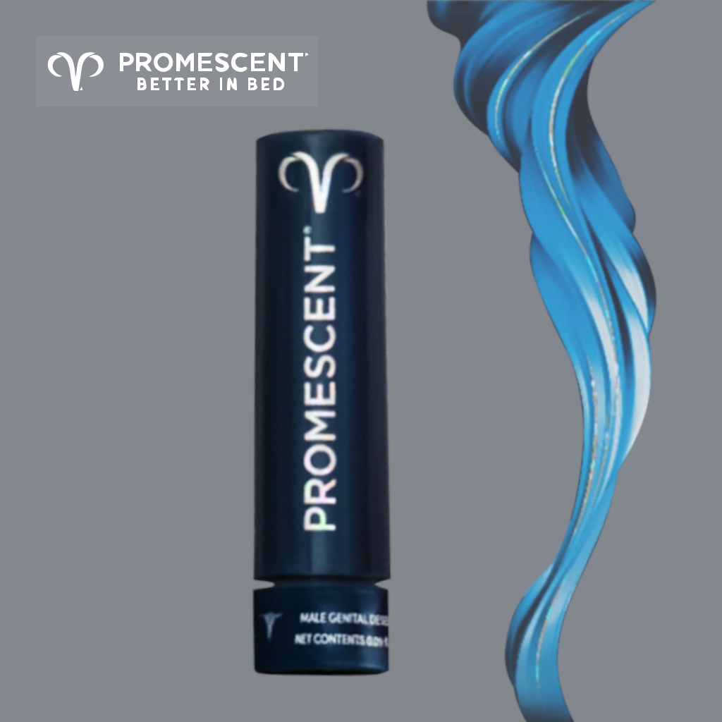 Promescent Desensitizing Delay Spray for Men Clinically Proven to Help You Last Longer in Bed - Better Maximized Sensation + Prolong Climax for Him - 2.6 ml