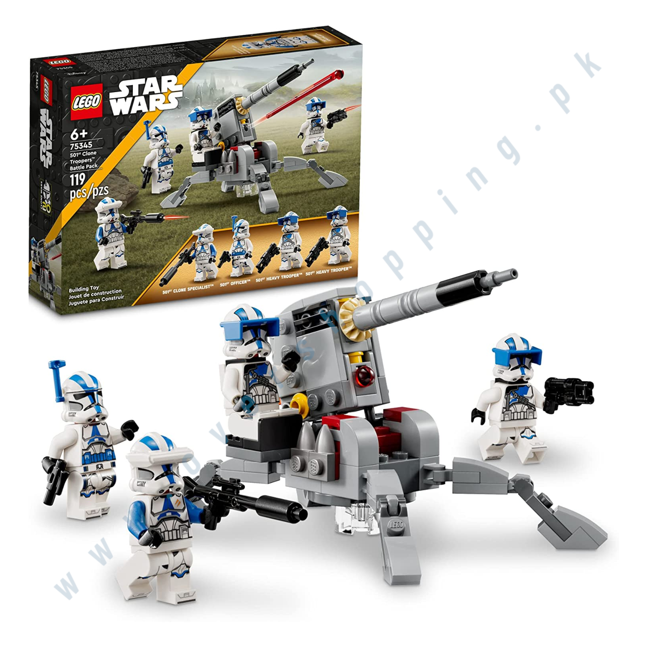 LEGO Star Wars 501st Clone Troopers Battle Pack 75345, Buildable Toy Set