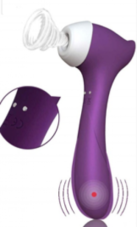 Orlena Clitoral Sucking Vibrator, G Spot Clit Dildo Vibrators for Women with Suction & Vibration, Waterproof Clitoral G Spotter Nipple Stimulator Toys for Women Adult Sex Toys for Women and Couples