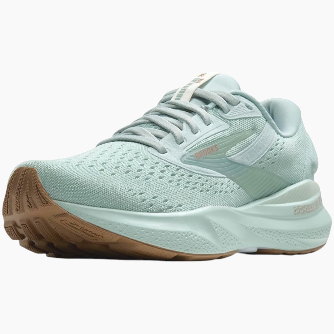 Brooks Women’s Adrenaline GTS 24 Supportive Running Shoe - Cloud Blue/Coconut/Portabella, EU 42 | Stability Shoes for Overpronation, Road Running | USA/UK Imported via Amazon Pakistan