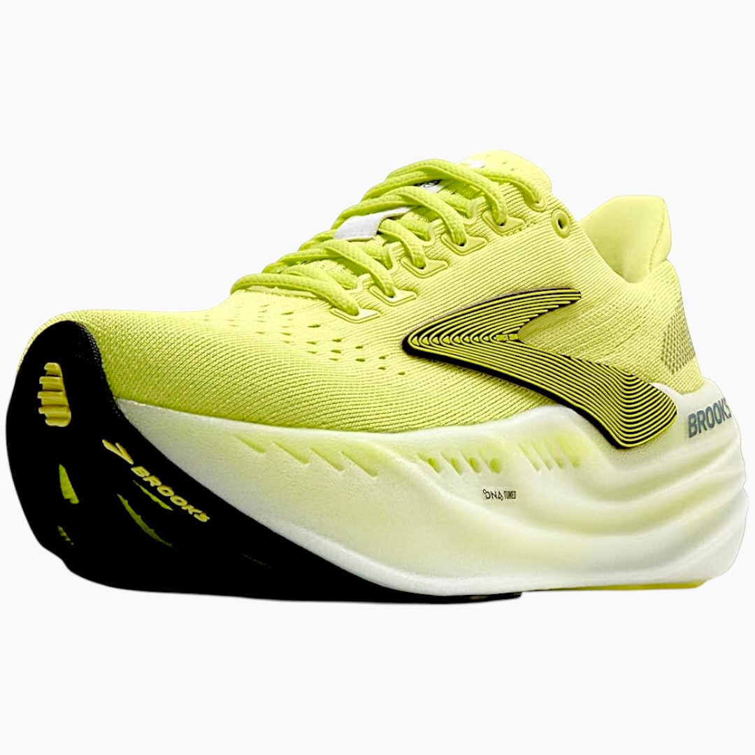 Brooks Women’s Glycerin Max Neutral Running & Walking Shoe - Sunny Lime/Black/White | Nitrogen-Infused Cushioning for Comfort | USA/UK Imported via Amazon Pakistan