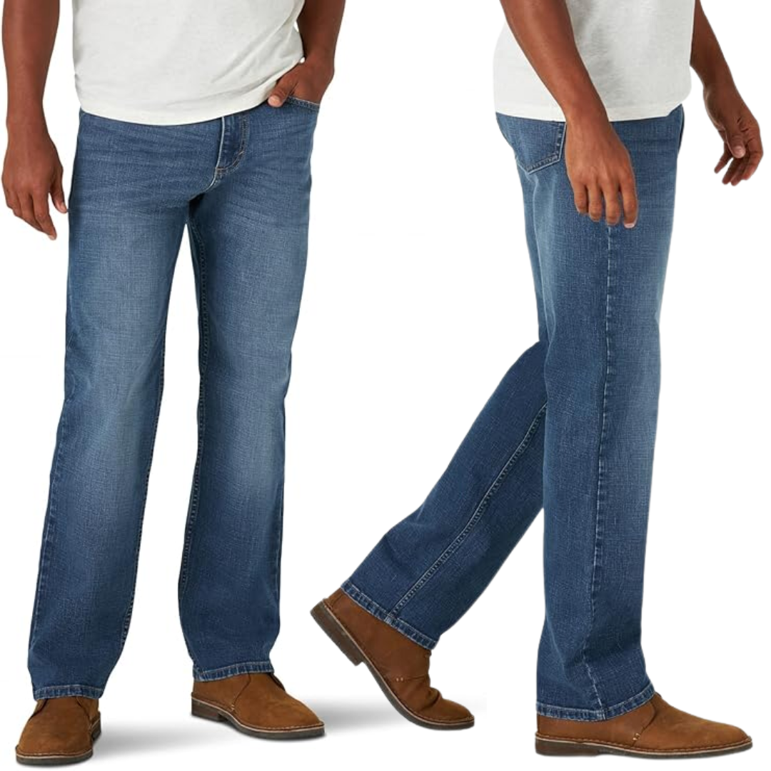 Wrangler Authentics Men's Free to Stretch Relaxed Fit Jeans - Milwaukee