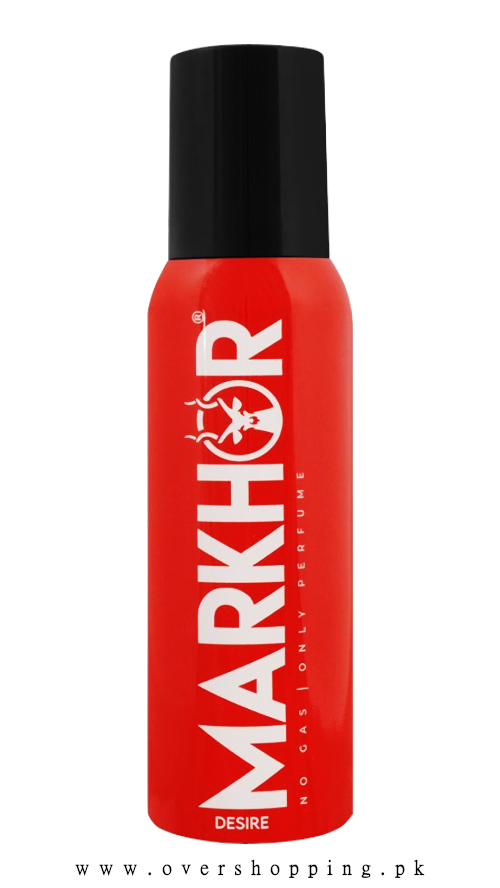 Markhor Body Spray Perfume - Desire (Pack of 4) - 4.0 Fl.Oz (120ml)