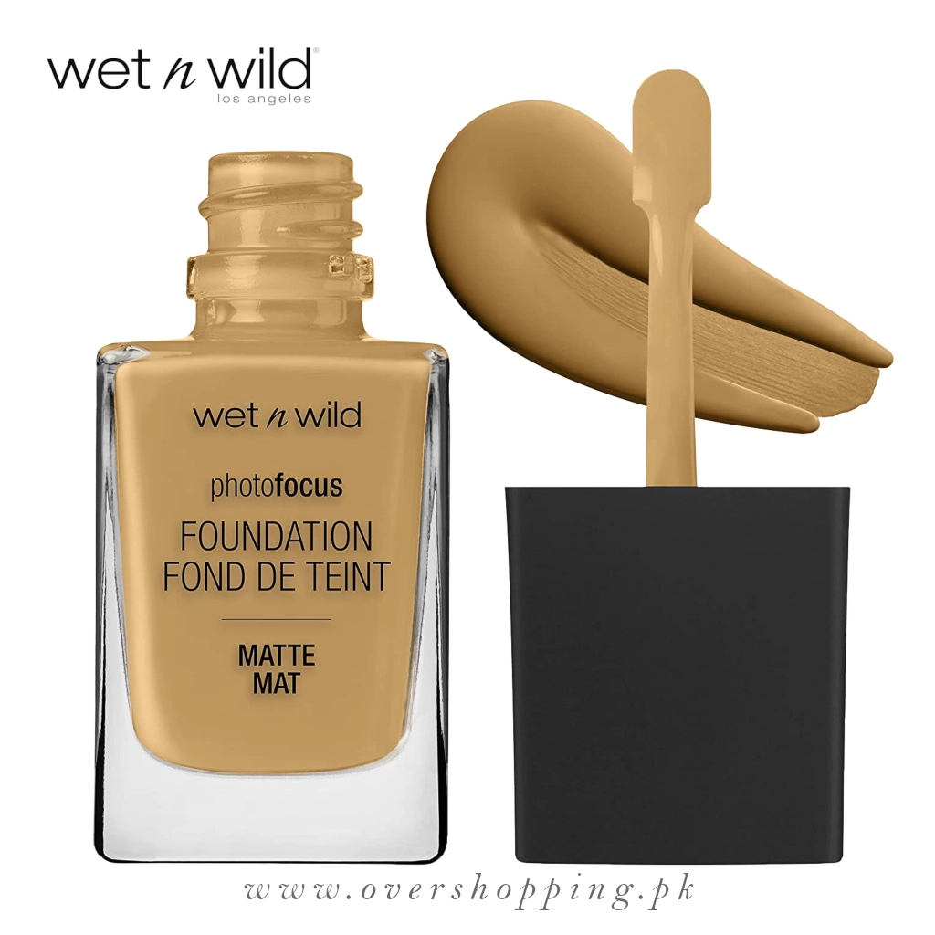 Perfect Coverage With Wet n Wild Photo Focus Matte Liquid Foundation - Amber Beige