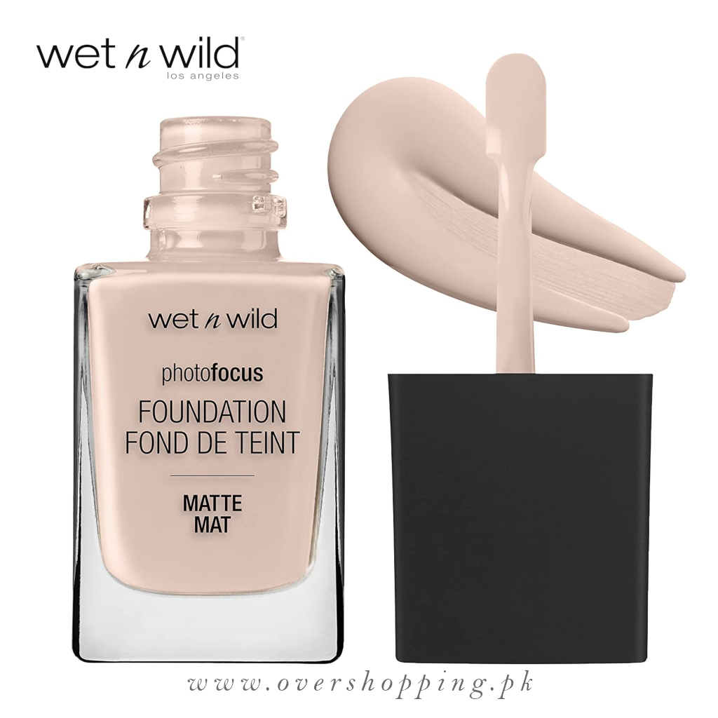 Wet and Wild Foundation – Photo Focus Matte Liquid Foundation Rose Ivory | Vegan & Cruelty-Free