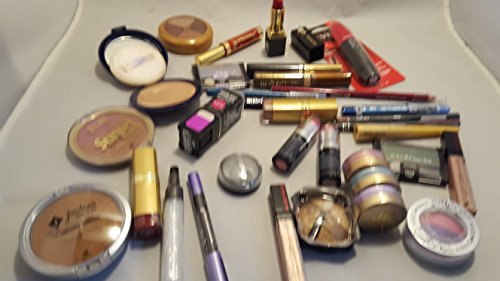 25 Piece Brand New Maybelline, Revlon, Covergirl, Milani & Jordana, Amore Mio and More Cosmetics Makeup Excellent Assorted Mixed Wholesale Price Lot with No Duplicates