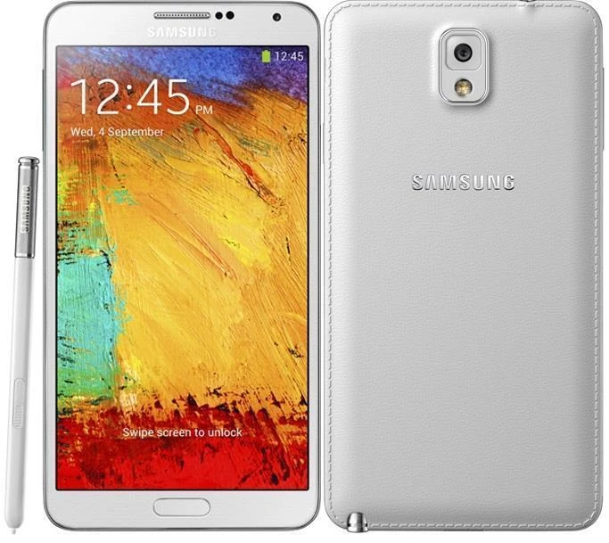 Samsung Galaxy Note 3 SM-N900A - 32 GB - Classic White (AT&T) Smartphone