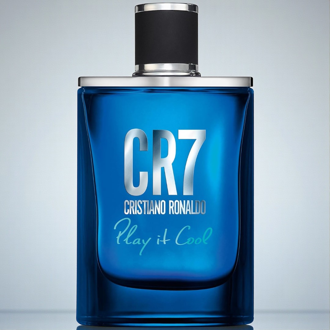 CR7 Play It Cool by Cristiano Ronaldo – Fresh & Aquatic EDT for Men (1.7 oz) – Everyday Wear Perfume with Citrus, Lavender & Amberwood Notes – Imported
