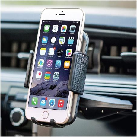 Bestrix Universal CD phone mount hands free phone holder for car Compatible with All Smartphones up to 6.5"