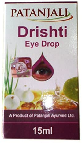4 X Divya Drishti Eye Drops 15ml by Patanjali