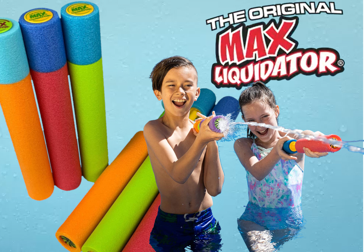Super Water Guns for Kids Adults with Excellent Range 1200CC - Ideas Gift Toys for Summer - 2 Pack