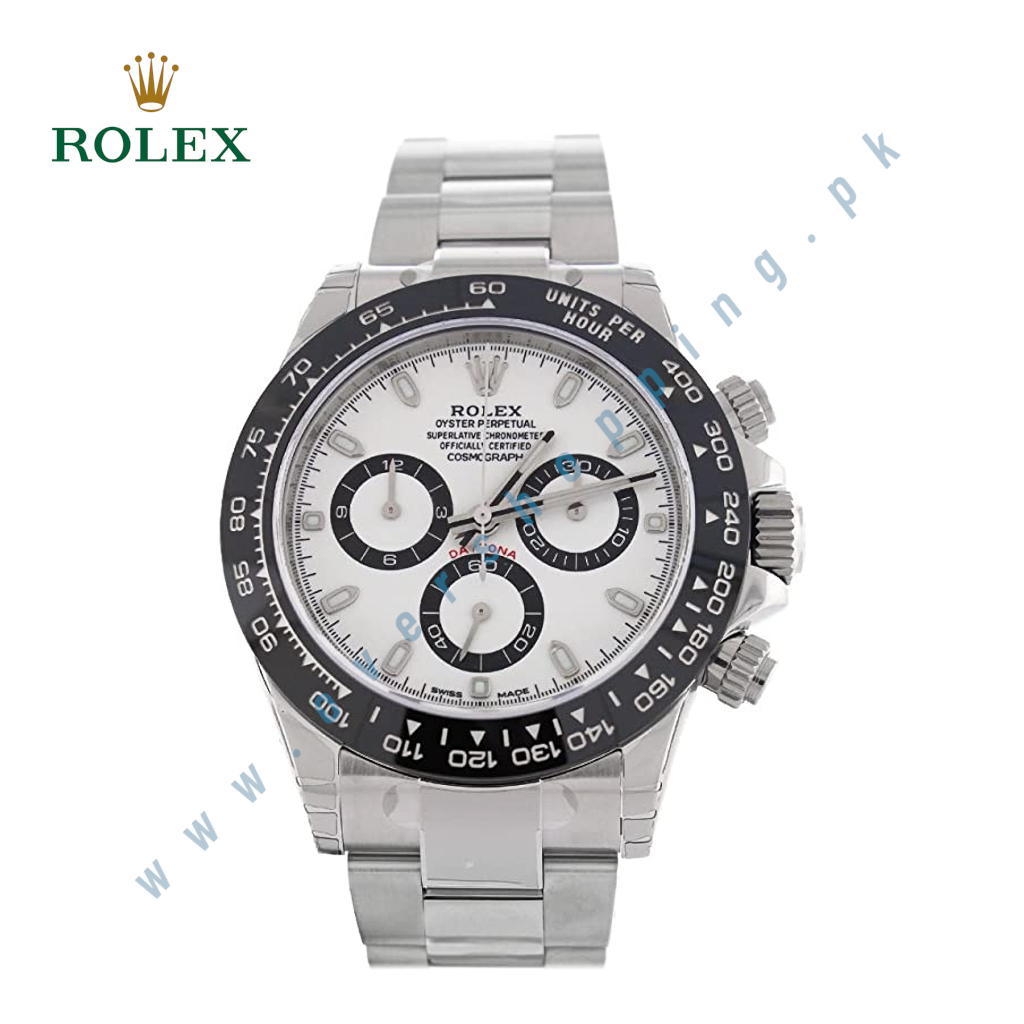 Rolex Cosmograph Daytona White Dial Stainless Steel Oyster Men's Watch 116500LN