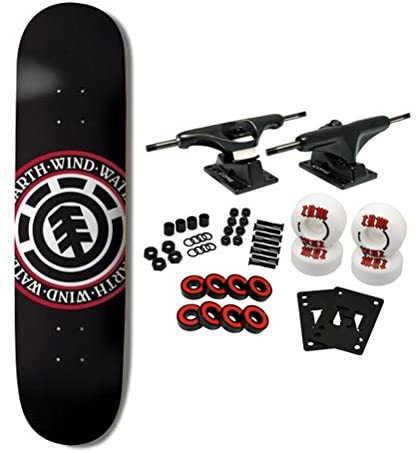 Element Skateboards Complete Skateboard Team Seal Black 8.0"