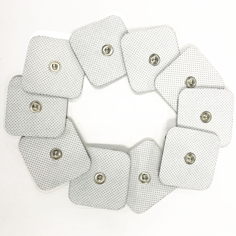 Electrode Pads For Tens Acupuncture Physiotherapy Machine Ems Nerve Muscle Stimulator Slimming Massager Patch