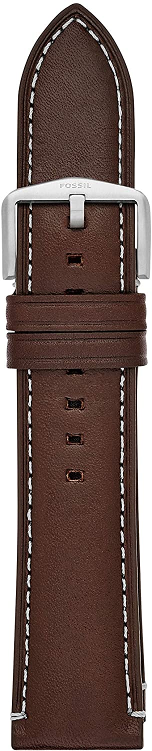 Fossil 22mm Leather Watch Band