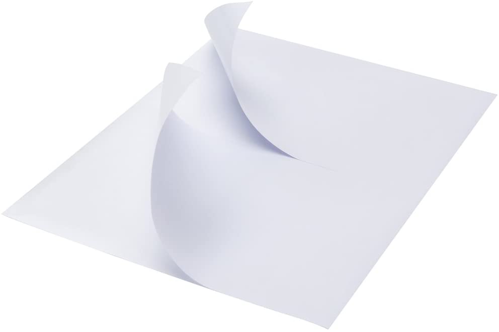 Half Sheet Self Adhesive Shipping Labels for Laser & Inkjet Printers, 200 Count by MFLABEL
