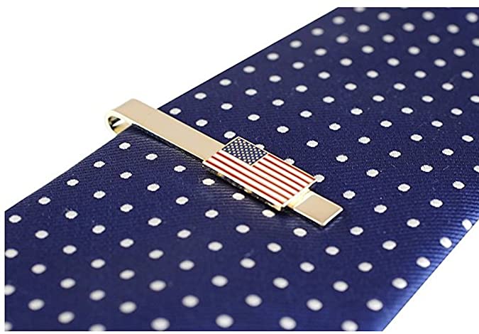 Official American Flag Tie Bar