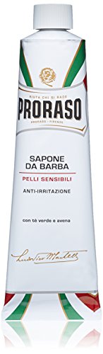 Proraso Shaving Cream, Sensitive Skin, 5.2 oz (150 ml)