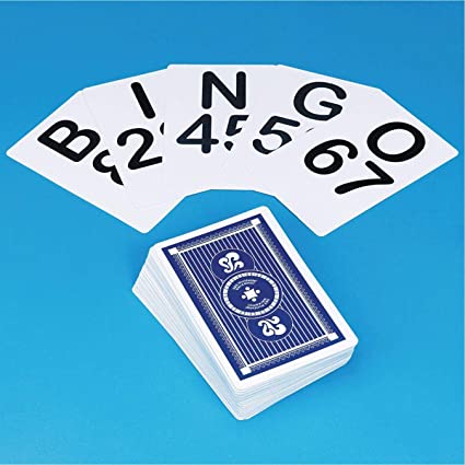 S&S Worldwide LYSB0030NFONM-SPRTSEQIP Jumbo Bingo Calling Cards (Pack of 75)
